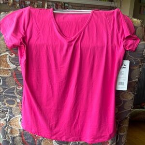 RBX Pink Fitted Short Sleeve Tee. NWT.